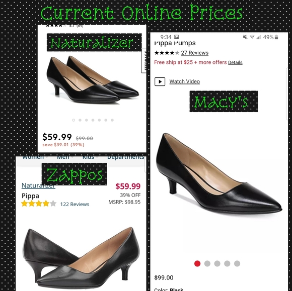 🌻Last Pair 9.5🌻Naturalizer Leather Pumps - Picture 8 of 8